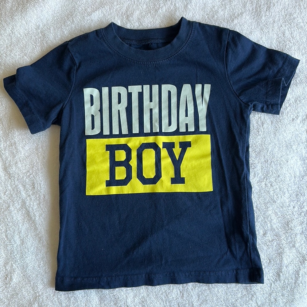 Carter birthday boy shirt